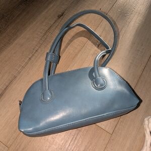 Elegant Blue Handbag